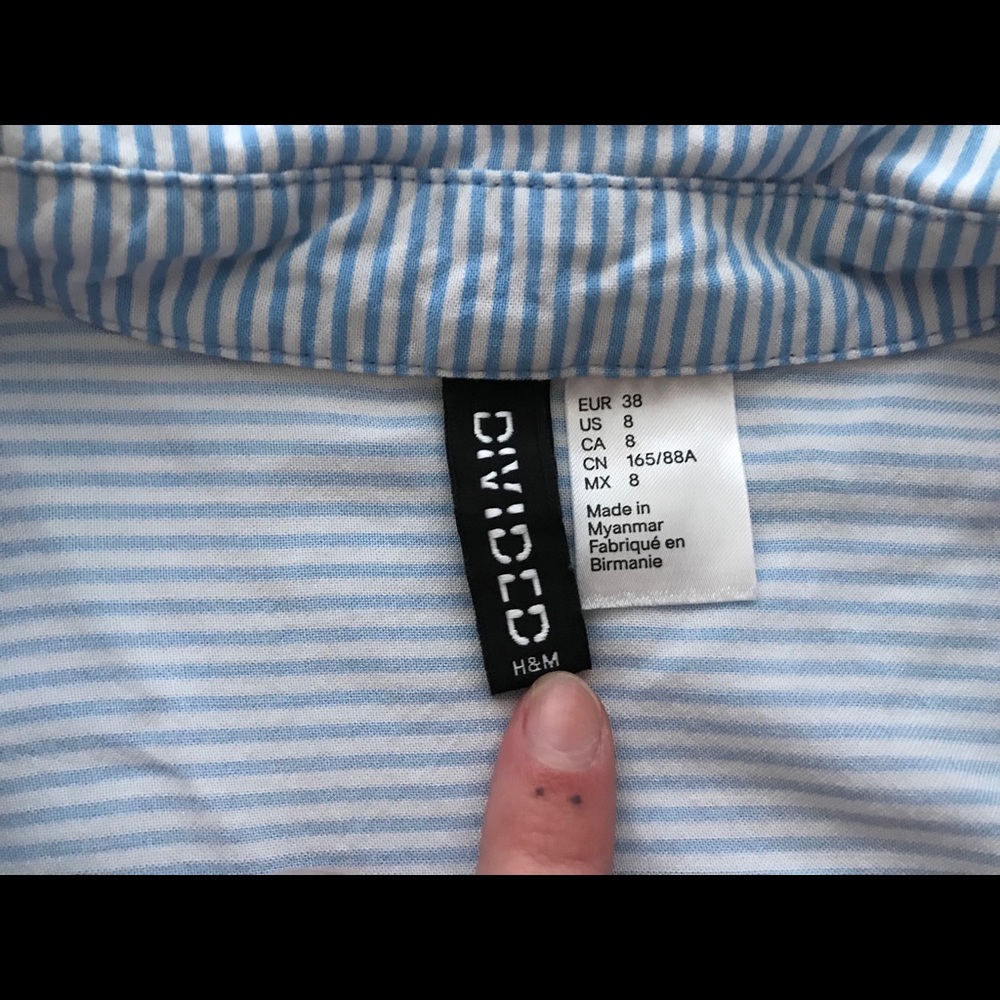 Striped Blouse - Picture 3 of 3